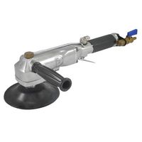 2500 tr/min eau humide Air pneumatique pierre disque ponceuse polisseuse meuleuse pour pierre marbre granit