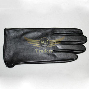 Nuevo invierno PU cuero pantalla táctil impermeable térmico ciclismo al aire libre vida diaria uso cuero guantes personalizados para hombres - Product Image 3