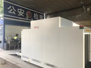 दोहरी-देखें एक्स-रे बैगेज स्कैनर कार्गो मशीन