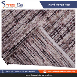 พรมผ้าฝ้ายปอกระเจาทอมือผ้าคอตตอนดีไซน์แอบสแตรกสไตล์ทันสมัยปักใช้ในสำนักงานปรับแต่งได้ - Product Image 5