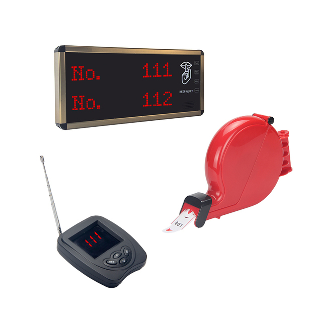 Wireless Long Range Customer Queuing Manage System Queue Calling System
