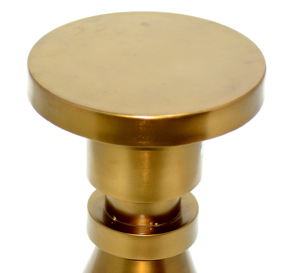 Customized High Quality Indoor/Outdoor Aluminum Metal <b>Stool</b> with Unique Modern Design for Home Living Room Kitchen Decoration - Product Image 3