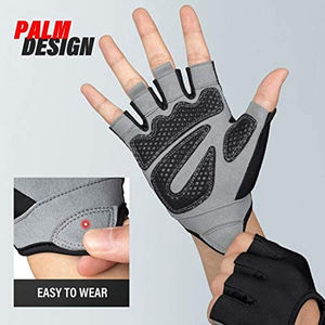 Wholesale <b>Weight</b> Lifting <b>Gloves</b> Customized Logo Breathable Workout Body Building Gym <b>Gloves</b> - Product Image 6