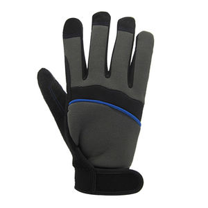 Gants mécaniques en cuir synthétique demi-doigt personnalisés de qualité supérieure Gants coupe-vent antidérapants de meilleure qualité - Product Image 2