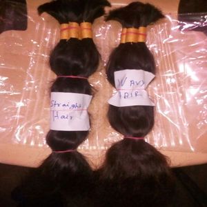 Rain 7-Piece Double Drawn 100g Real Virgin Remy Seamless Double Weft Straight Wave Clip 100% Extensions de Cheveux Humains - Product Image 4