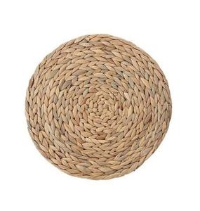 พรมผักตบชวา,พรมทำมือสำหรับใช้ในบ้านเล่นโยคะทำอาหารทรงกลมคุณภาพสูง // Ms Kathy + 84813366387 - Product Image 2