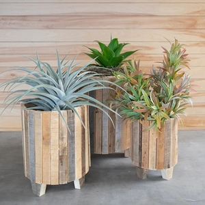 Vintage Handcrafted Metal Planter - Product Image 1
