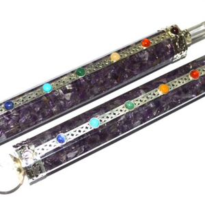 Varitas de amatista y chacras de orgón, con buena calidad, chacras de amatista - Product Image 1