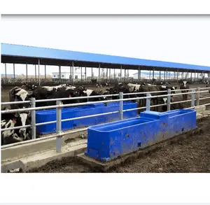 Large Automatic Drinkers For Cattle Horse, 4-meter Plastic Water Trough, Other Husbandry Equipment