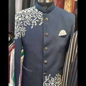 2022 Indowestern Designer Sherwani Dress for Adults Stylish Zardozi Embroidery Plus Size for Parties and Weddings - Product Image 1