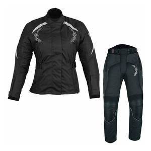 ใหม่ที่กำหนดเองผู้หญิงสุภาพสตรีรถจักรยานยนต์รถจักรยานยนต์Cowhideหนังชุด - Product Image 4