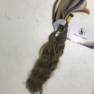 Mechones de cabello 100% humano de Vietnam, pelo virgen alineado con cutícula, 8 colores, pelo ondulado NATURAL - Product Image 2