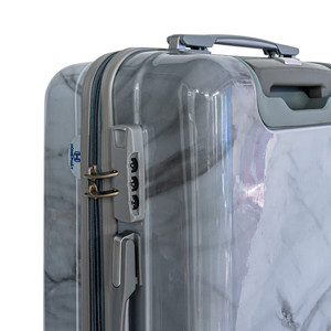 รุ่นร้อนแฟชั่นสบายๆยูทิลิตี้การเดินทางช้อปปิ้งฮาร์ดกระเป๋าเดินทาง ABS PC วัสดุการพิมพ์ - Product Image 5