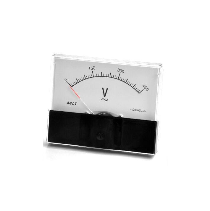 Baomain Analog Voltmeter 85C1 DC 0-1V Rectangle Analog Volt Panel Meter