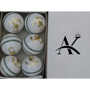 Balles de cricket Kookaburra en cuir, 4 pièces, 156 g, balles de cricket dures pour matchs de test (6 balles) - Product Image 2