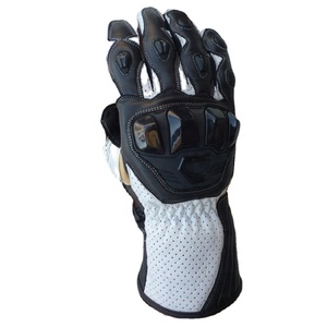 Guantes de Motociclismo Keven Transpirables, Impermeables, Antideslizantes, Compatibles con Pantalla Táctil, de Cuero, con Correa de Muñeca Ajustable - Product Image 1
