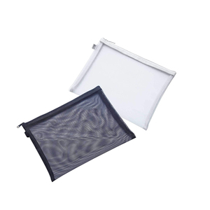 กระเป๋าเครื่องสำอางแบบใสกันน้ำกระเป๋าเครื่องสำอางมีซิปล้างสำหรับใช้ในห้องน้ำ - Product Image 4