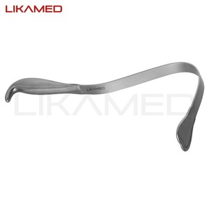 LIKAMED Harrington Splanchnic Retractor Hoja flexible Extremo ligeramente en forma de corazón Alemán Inoxidable - Product Image 5