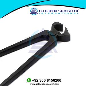 Instruments de soin des ongles pour chevaux et bovins Pinces à sabots de maréchal-ferrant 11.5 "Instruments à usage intensif pour chaussures de cheval vétérinaires - Product Image 3