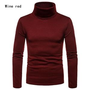 <b>Mens</b> Winter Thermal Turtle Neck Skivvy Pullover Stretch Basic Solid Thick <b>T</b> <b>Shirt</b>/Sweatshirts - Product Image 2