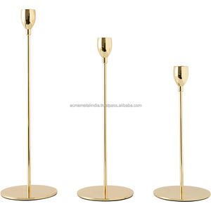 Soporte para velas en base de metal con diseño de varilla de hierro perfecto para recipientes hechos a mano y tarros de velas ideales para decoración del hogar - Product Image 4