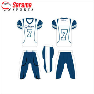 Uniforme de football américain respirant en polyester 100% dernier conçu à un prix raisonnable, - Product Image 1