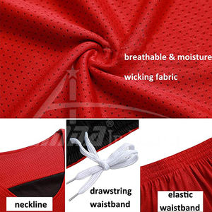 Uniformes de basket-ball, fabricant professionnel 100% Polyester - Product Image 3