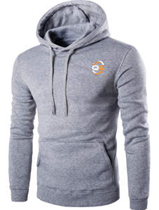 Pull à capuche oversize unisexe personnalisé 50% coton 50% polyester épaules tombantes-respirant et grande taille pour l'hiver et le printemps - Product Image 4