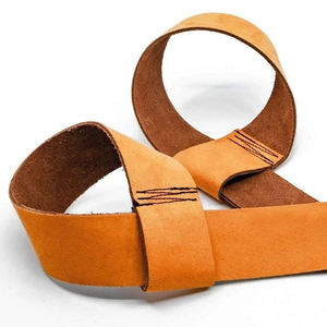 Correas de Levantamiento de Pesas de Cuero de Último Diseño, Correas de Entrenamiento de Fuerza de Cuero Vacuno de Alta Resistencia para Unisex - Product Image 5