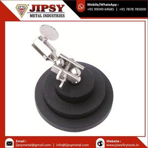 Nouveau support de torche de banc en métal avec base de troisième main ronde pour outils de fabrication de bijoux - Product Image 4