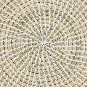 Decorative Hand Woven Seagrass <b>Round</b> <b>Serving</b> <b>Trays</b> with Handles Wholesales <b>Serving</b> Decor <b>Trays</b> for Home - Product Image 4