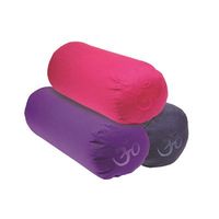 Cojín redondo de alta calidad para asiento de masaje de espalda lavable con cascos de trigo sarraceno uso de terapia almohada de tela