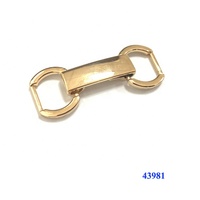 En gros en métal chaîne de chaussures hommes en cuir chaussure boucle accessoires