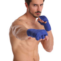 Bandages de boxe en néoprène professionnels de haute qualité avec logo personnalisé, semi-élastiques, unisexes, design personnalisé, pour entraînement