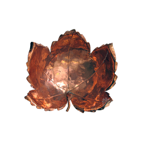 Plat de feuille antique en cuivre avec taille et forme personnalisées de qualité supérieure plat de service de feuille décoratif pour la maison - Product Image 1