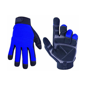 ถุงมือช่างสำหรับผู้ชาย,ถุงมือป้องกันหนังวัวแบบแยก - Product Image 5