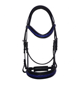 Brida Ecuestre de Cuero para Montar a Caballo, Premium, Suave, Duradera, Ajustable, para Entrenamiento, Exhibición y Competencia - Product Image 1