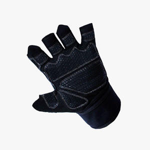 Gants de gymnastique demi-doigts antidérapants de haute qualité pour hommes équipement d'entraînement de Fitness de vente chaude pour les sports d'haltérophilie en plein air - Product Image 6