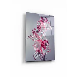 Photo printing on glass is a universal decoration method for any room, wall pictures wall art living room