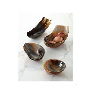 Horn Bowl for Different Size Horn Serving Salad Bowls Kitchen and Tabletop <b>Dinnerware</b> and Hot Sale Product - Product Image 5