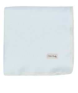 GOTS Certified Cotton Spandex Knitted Blanket Soft Breathable Solid Color 120cm X 120cm <b>Swaddle</b> <b>Wraps</b> for Baby Clothes - Product Image 5