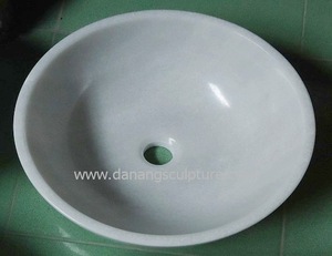รอบหินอ่อนสีขาวหินอ่าง DSF-B060 - Product Image 5