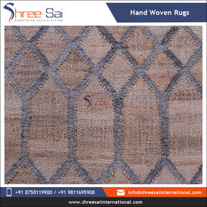 Último fabricante indio elegante que vende 100% alfombras de suelo ecológicas geométricas bordadas hechas a mano de Material de algodón para - Product Image 3