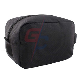 Bolsa de maquillaje de algodón, bolso de lona para cosméticos, Color puro, logotipo personalizado, estilo, patrón de tiempo, cremallera, se acepta tipo de Material - Product Image 5