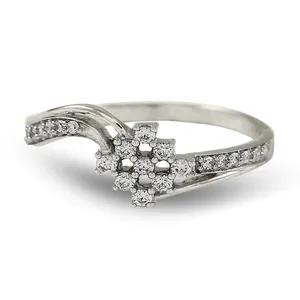 钻石女士戒指IGI & Ingemco认证钻石戒指礼品批发价2023出售女式钻石戒指