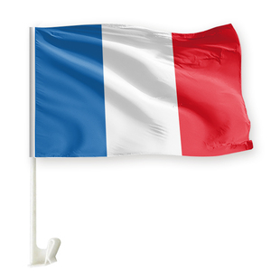 <span class=keywords><strong>100D</strong></span> Polyester extérieur Mexique drapeau personnalisé numérique imprimé diplomatique funéraire voiture capot France pays drapeau pour voitures - Product Image 1