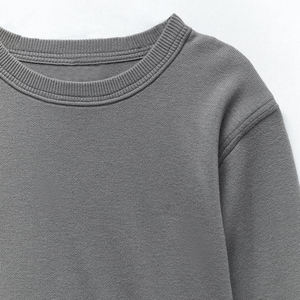 Chándal con logotipo personalizado para mujer, pantalones de chándal de algodón, ropa de calle, sudadera con cremallera y conjunto de Jogger Unisex - Product Image 3