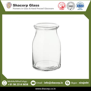 Vase en verre, Design personnalisé inde, prix en gros, - Product Image 3
