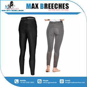 Fournisseur indien Pantalon d'équitation en nylon Jodhpurs pour femmes avec impression en silicone pour l'équitation - Product Image 5