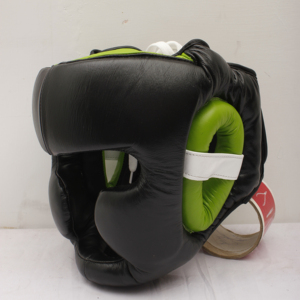 Couvre-chef de boxe professionnel en cuir PU, Design personnalisé, pour entraînement, win, protection de tête MMA, OEM, nouveau - Product Image 1
